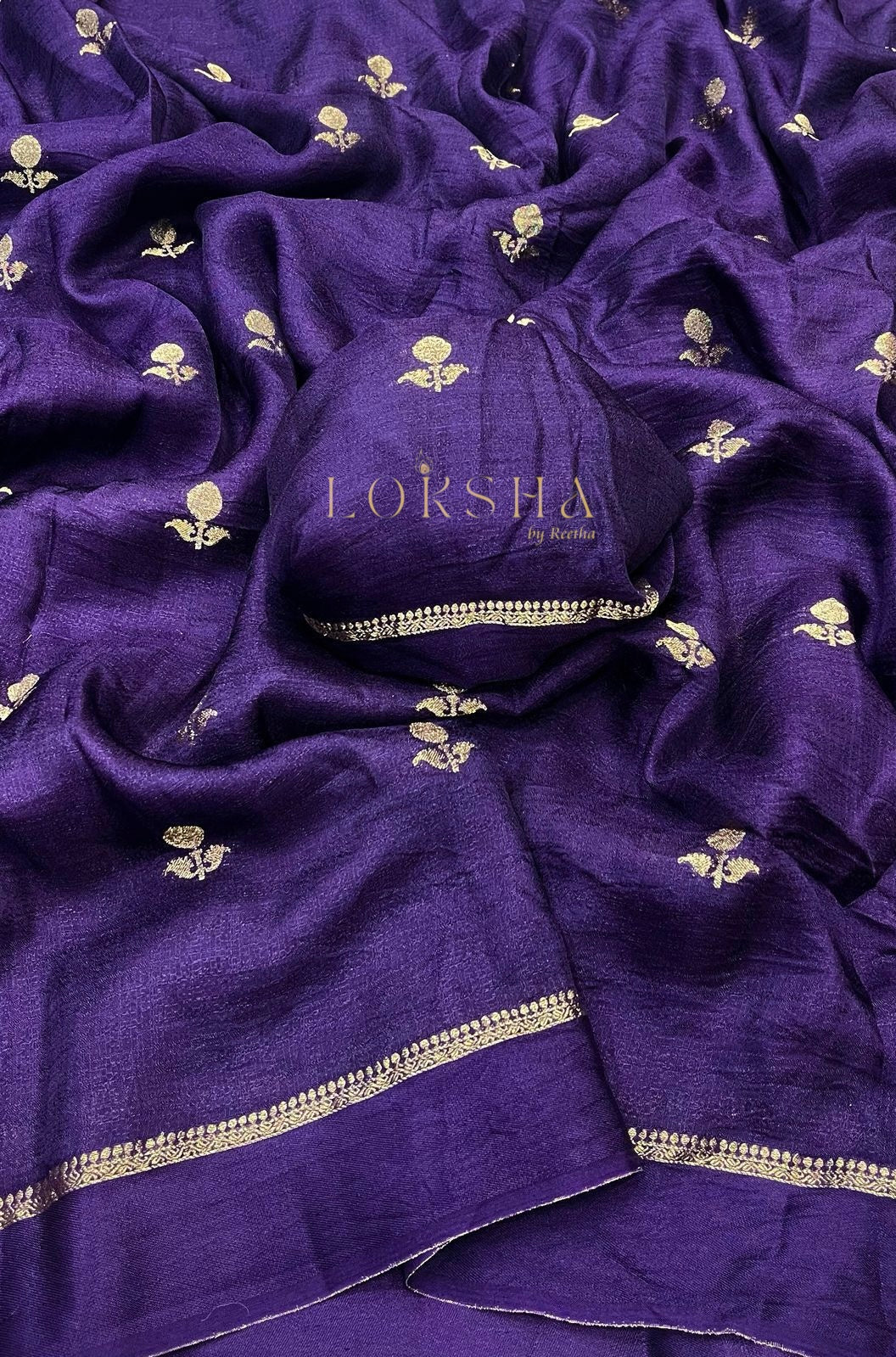 ZIVA - Pure Viscose Khaddi Saree