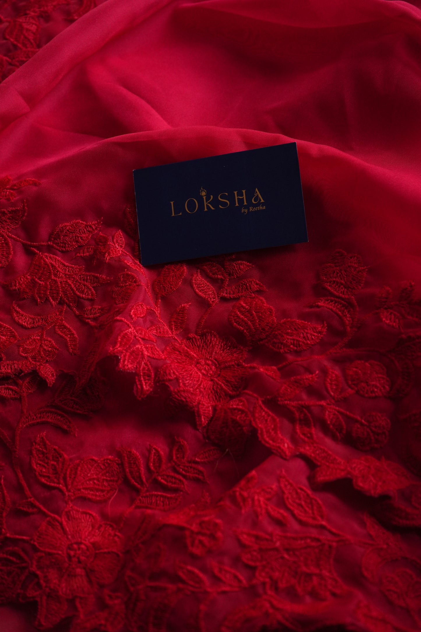 LORA - Satin Organza Saree