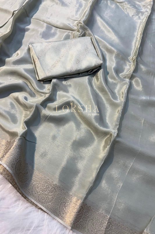 MRIDULA - Pure Chinnon Saree