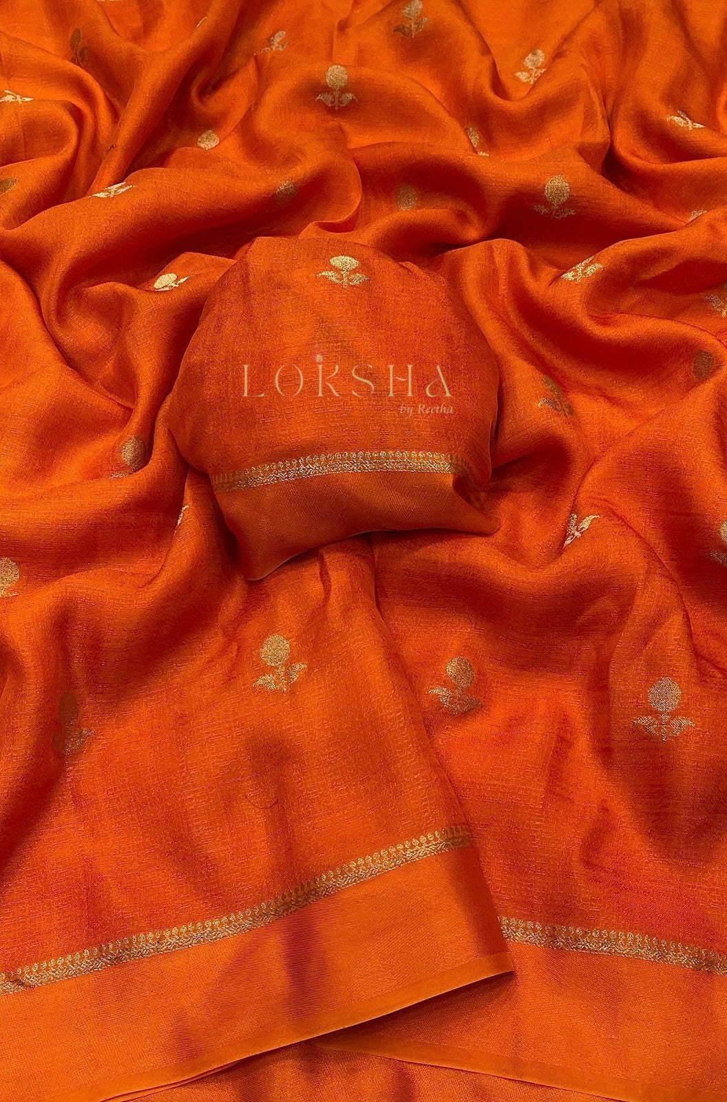 ZIVA - Pure Viscose Khaddi Saree