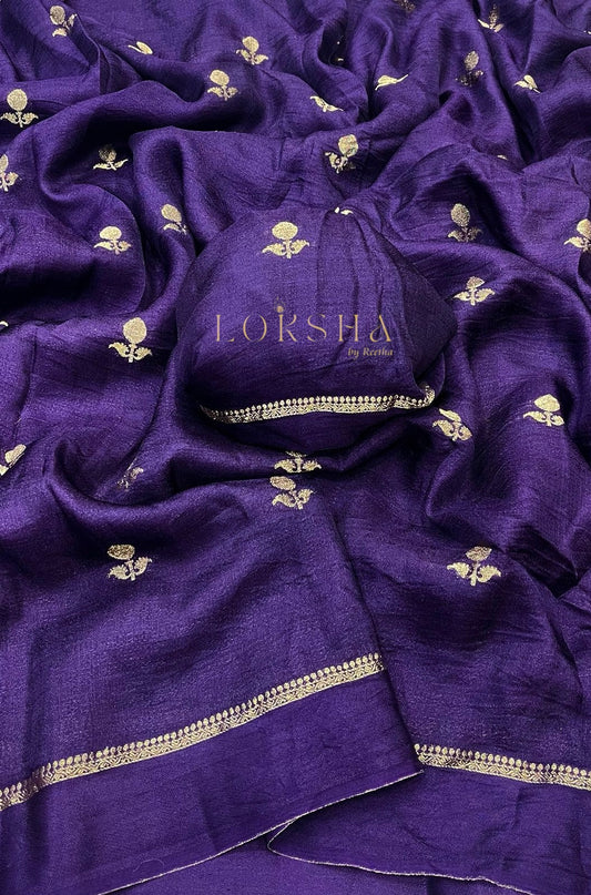 ZIVA - Pure Viscose Khaddi Saree
