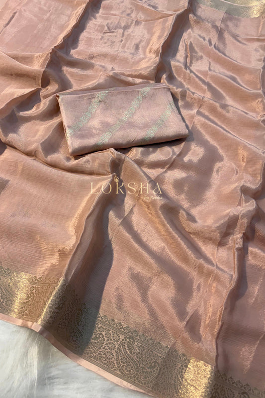 MRIDULA - Pure Chinnon Saree