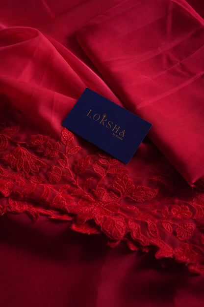 LORA - Satin Organza Saree