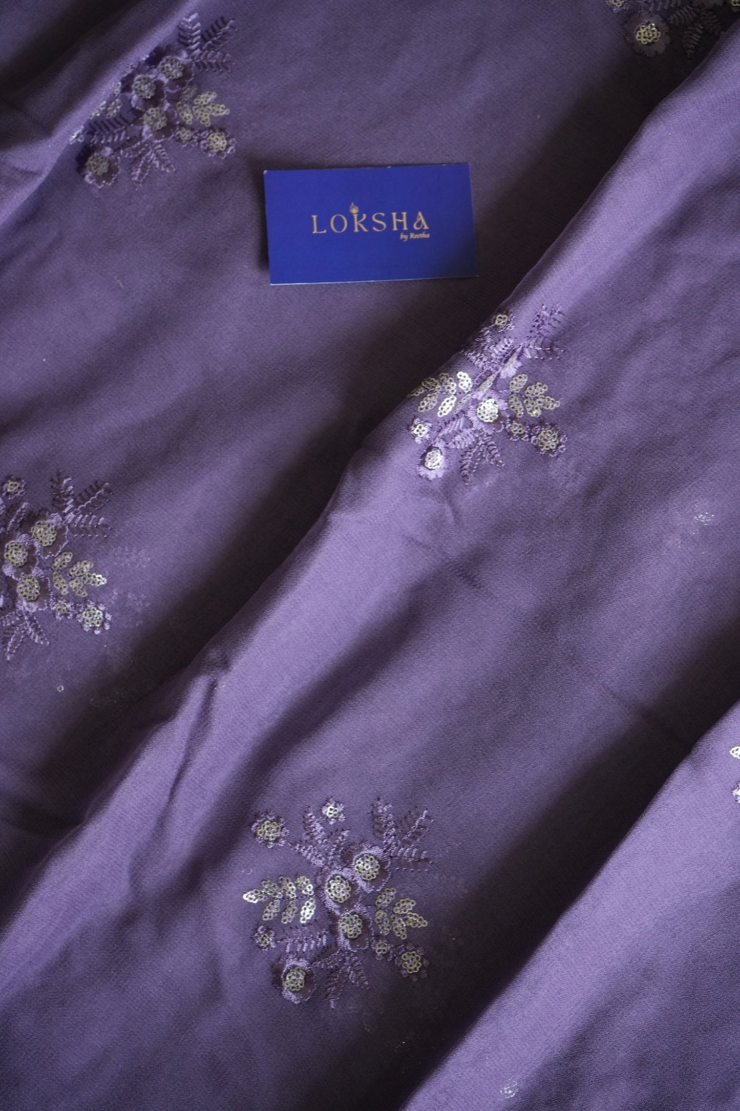 TARA - Pure Viscose Saree (Lavender)